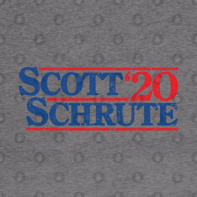 Michael Scott - Dwight Schrute 2020 by huckblade